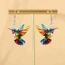 Colorful Hummingbird Earrings
