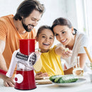 3 in 1 Rotary Cheese Grater Vegetable Slicerr