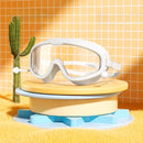 Children's waterproof and anti-fog swimming goggles