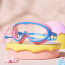 Children's waterproof and anti-fog swimming goggles