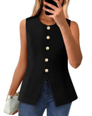 Summer Sleeveless Blazer Vest