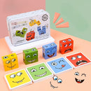3D Face Changing Jigsaw Puzzle