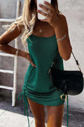 Fashion Sleeveless Lace-up  Dress