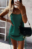 Fashion Sleeveless Lace-up  Dress