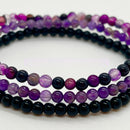 Amethyst Stress Relief Bracelet Set