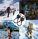 5-Claw Anti-Slip Gripper Spikes for Safe Winter Walks – Fits All Footwear