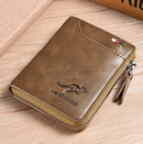 Men Wallet Zipper Purse ( RFID PROTECTED )
