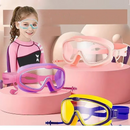 Children's waterproof and anti-fog swimming goggles