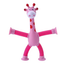 Telescopic Suction Cup Giraffe Toy