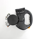 Dual Dog Leash with Tangle-Free Swivel & LED Light