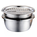 Multifunctional stainless steel basin