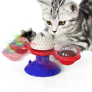 Interactive Windmill Cat Toys with Catnip