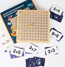 Wooden Montessori Multiplication Board Game