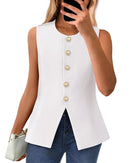 Summer Sleeveless Blazer Vest