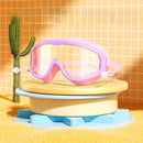 Children's waterproof and anti-fog swimming goggles
